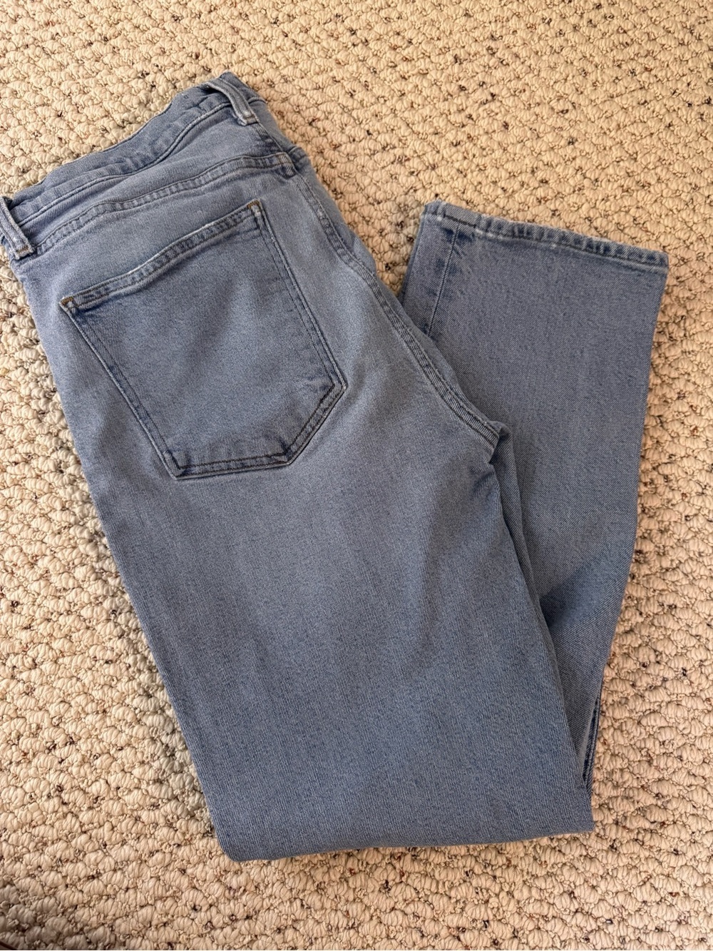 Agolde Wilder Classic High-Rise Women's Jeans in Faded Blue